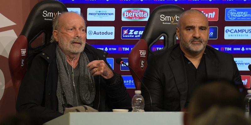 Salernitana, Sabatini conferma Liverani: “Non è un allenatore in bilico”