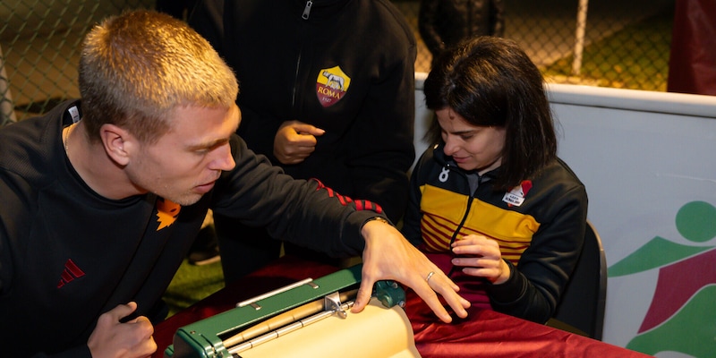 La Roma celebra la giornata nazionale del Braille: i dettagli