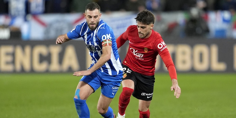 Liga, Nastasic risponde a Benavidez: è pari tra Alaves e Maiorca