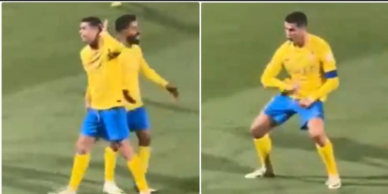 I tifosi invocano Messi, Cristiano Ronaldo reagisce con un gesto volgare