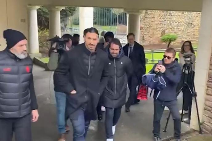 Milan, Ibrahimovic e Moncada al pranzo Uefa. Per il Rennes c’è il patron Pinault