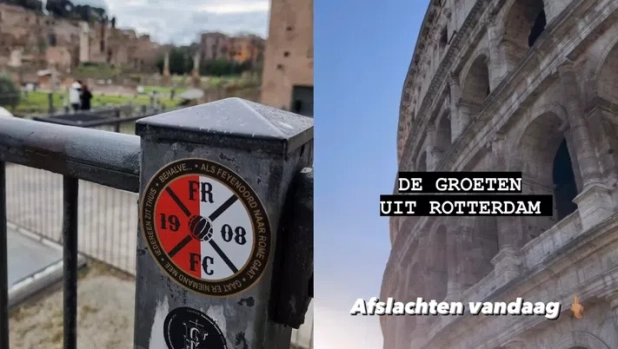 Ultras del Feyenoord a Roma, tensione alta. I tifosi olandesi minacciano: “Oggi massacro”
