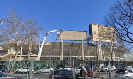 Firenze, il sindaco Nardella al cantiere dello stadio: “Il nuovo Franchi ispirato al Bernabeu”