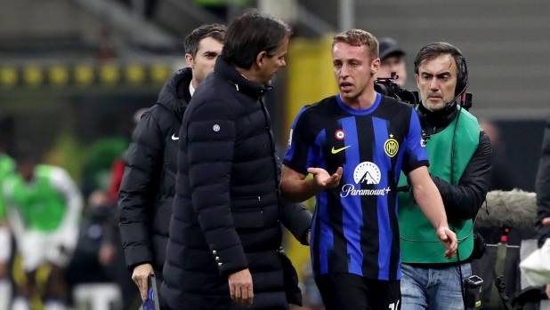 Inter, sospiro di sollievo per Frattesi: sta meglio, speranze di recupero anche per Acerbi e Thuram