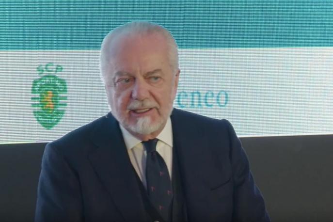 Video, De Laurentiis al Financial Times: “Il calcio in tv dovrebbe essere gratis per tutti”