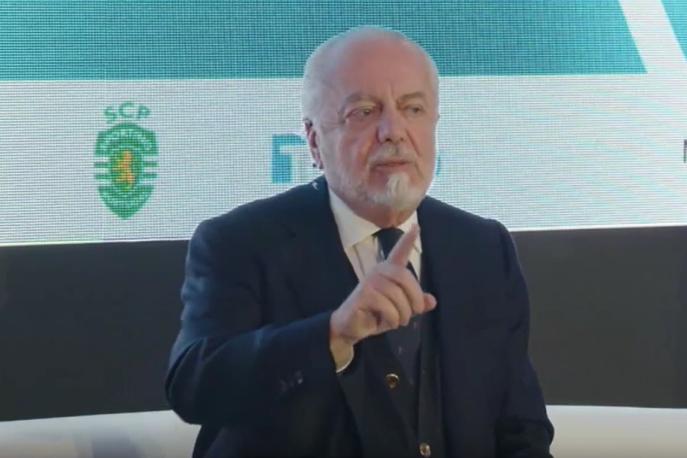 Video, De Laurentiis: “Arbitri casta, dovrebbero dipendere dai club”