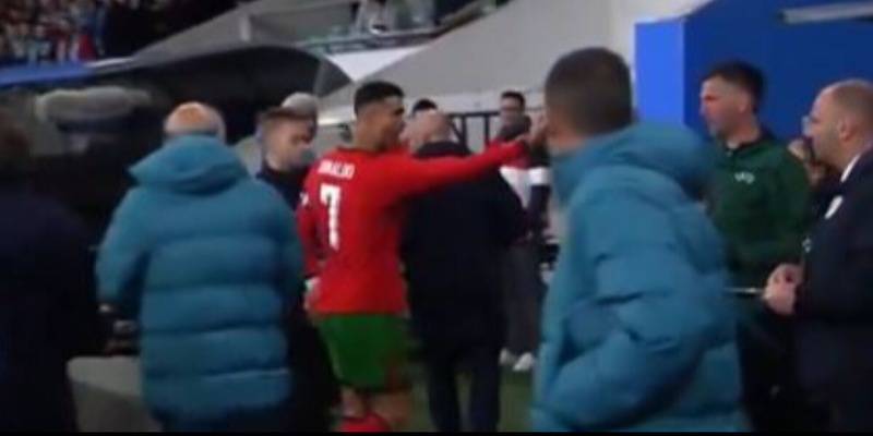 Furia Cristiano Ronaldo: urla e insulti a bordocampo dopo la sconfitta del Portogallo