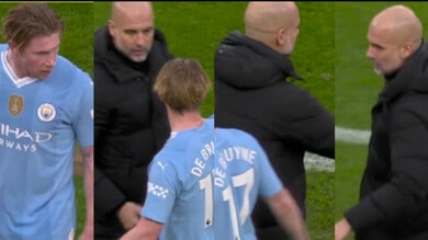 De Bruyne-Guardiola, che litigio in campo! Cosa sta succedendo al City?