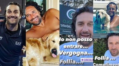 Luca Toni, ingresso vietato al cane e furia social. La replica: “Sedicenne…”