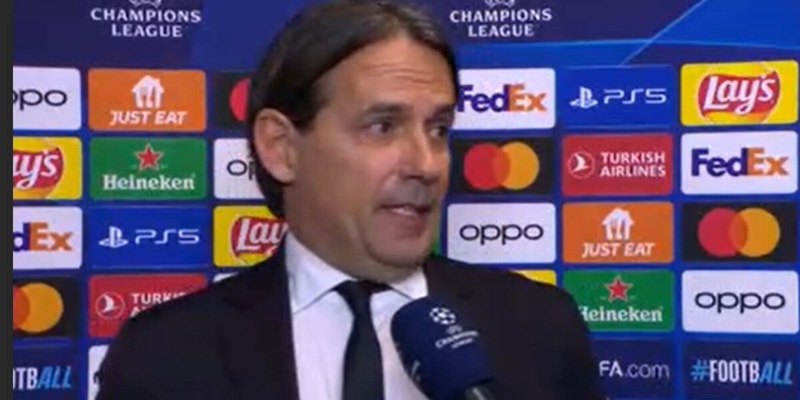 La gaffe di Inzaghi dopo Atletico Madrid-Inter: “Usciamo da imbattuti”