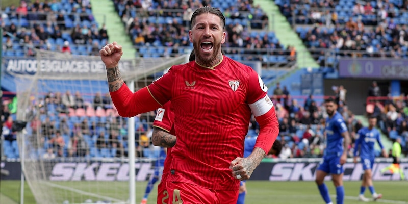 Siviglia, Sergio Ramos allontana l’incubo retrocessione: Getafe ko