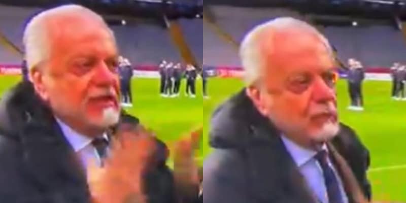 Furia De Laurentiis in diretta tv: porta via Politano dall’intervista!