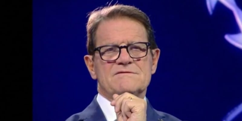 Capello bacchetta Sarri e la Lazio in diretta tv: “Non si può fare questo errore”