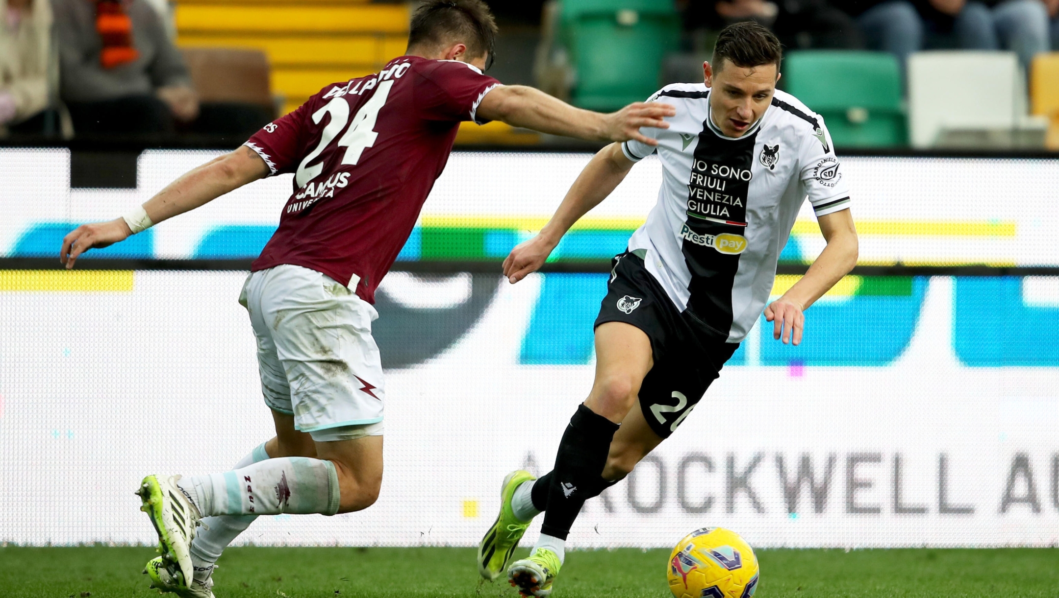 Udinese-Salernitana, le pagelle: Thauvin ispira, 7. Zanoli travolto: 5