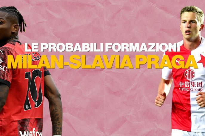 Milan-Slavia Praga, le probabili formazioni di Pioli e Trpisovsky