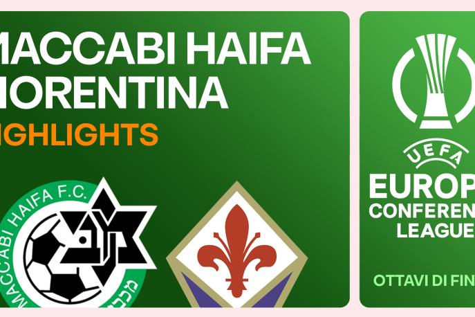 Maccabi Haifa-Fiorentina 3-4: gol e highlights