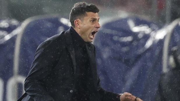 Bologna, Thiago Motta protesta: “Come da abitudine nel recupero non si è giocato”