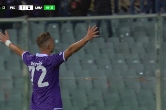 Barak re di Conference: il gol di testa in Fiorentina-Maccabi