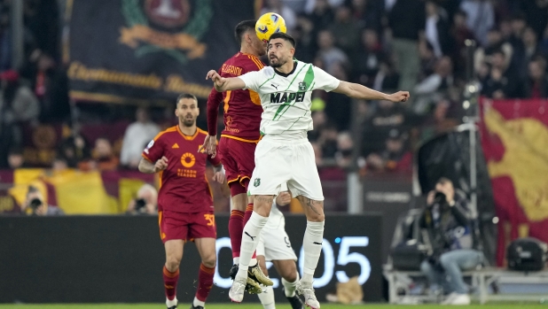 LIVE Roma-Sassuolo 0-0: cross di Pellegrini e testa di Lukaku fuori di poco