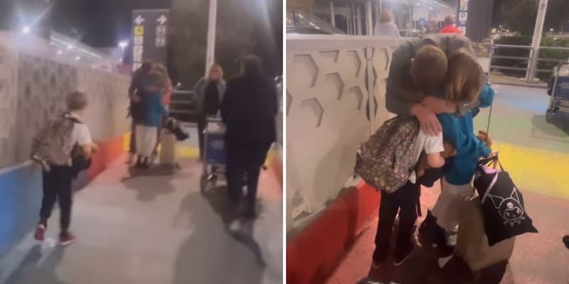 Roma, De Rossi riabbraccia moglie e figli tornati dal Giappone: il video emozionante