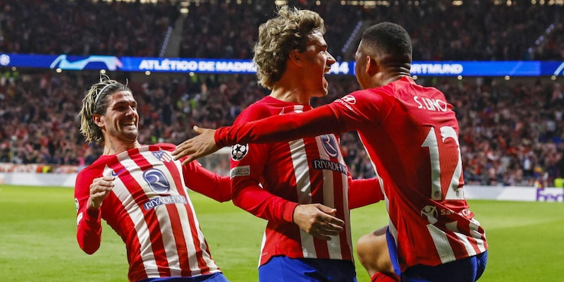 Atletico Madrid-Borussia Dortmund 2-1: highlights e gol, guarda il video