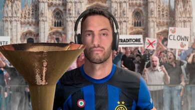 “Traditore”, “Clown”: Calhanoglu si fa beffa del Milan, il post sui social