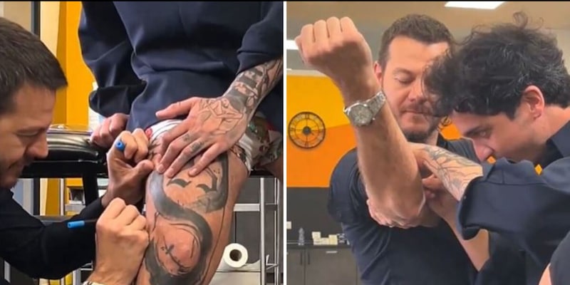 Incredibile Inter: Tananai e Cattelan si tatuano già la seconda stella!