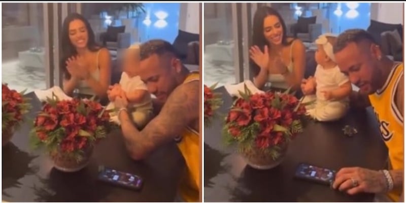 Critiche a Neymar, gioca a poker mentre canta tanti auguri alla figlia