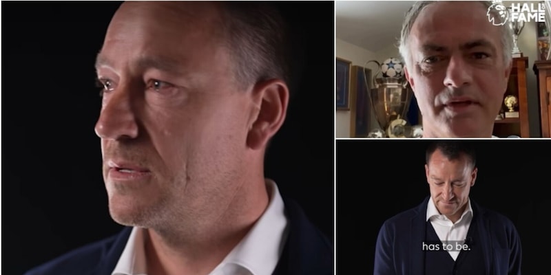 Il messaggio speciale di Mourinho lascia Terry in lacrime: “È un’emozione”