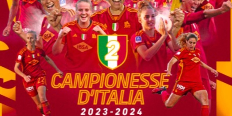 La Roma Femminile è campione d’Italia: decisivo il ko della Juve con l’Inter