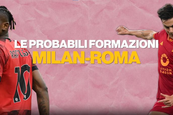 Milan-Roma Europa League, le probabili formazioni