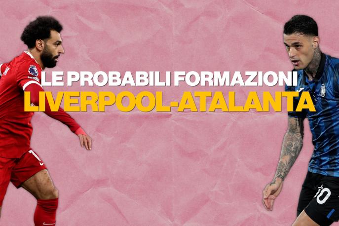 Liverpool-Atalanta, le probabili formazioni