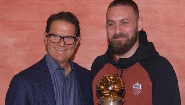 Capello: “De Rossi leader intelligente e studioso. I giocatori lo seguono”