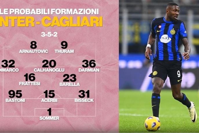 Inter-Cagliari: le probabili formazioni di Inzaghi e Ranieri
