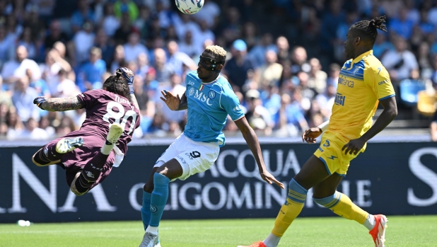 LIVE Napoli-Frosinone 1-0: gran gol di Politano, Osimhen sfiora il raddoppio
