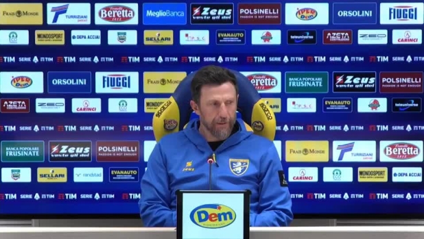 Di Francesco: “Frosinone devi crederci! Con la Salernitana gara fondamentale”