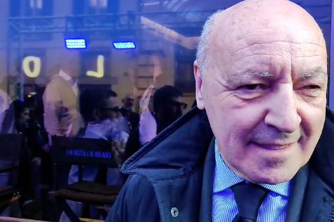 Video Inter, Marotta: “Derby, si comincia a sentire un’aria speciale”