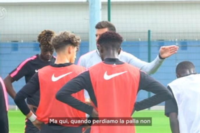 Il segreto di Thiago Motta: che discorso al PSG U19!