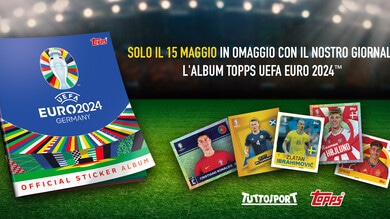 In regalo l’Album Topps Uefa Euro 2024™ – in edicola solo il 15 maggio con Tuttosport