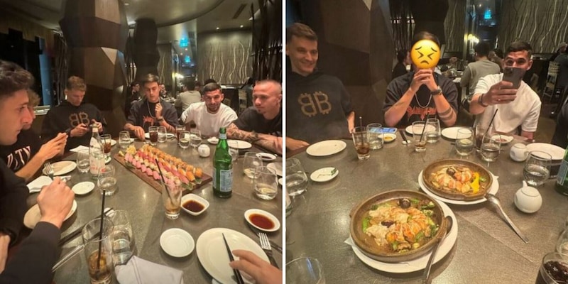 Roma, Dybala e la cena di sushi in Australia: cosa pubblica Azmoun