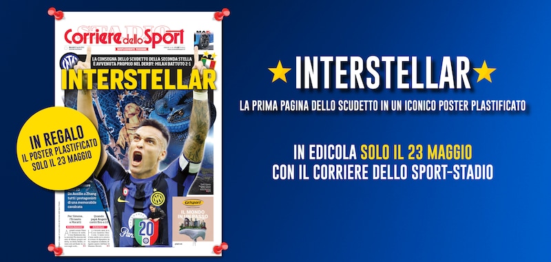 In regalo l'iconico poster “Interstellar” in edicola con Corriere dello Sport-Stadio