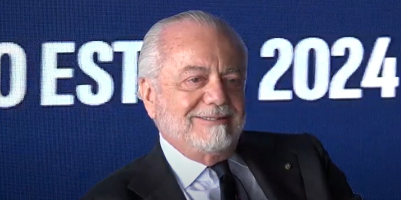 De Laurentiis sul nuovo stadio: “Punterò sul Maradona, sempre se…”