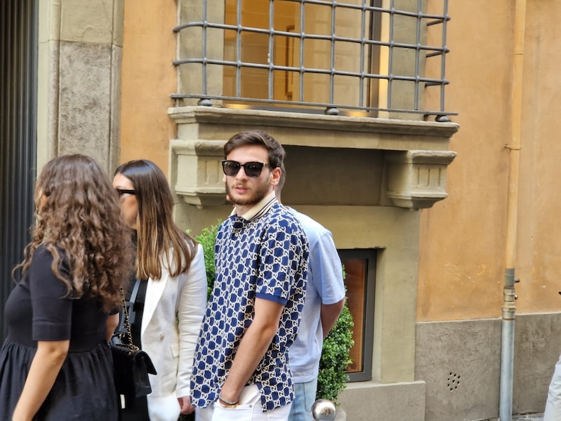 Piazza di Siena: alla sfilata del Polo c'è Kvaratskhelia, tripudio tifoso tra selfie e autografi