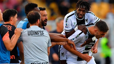 Lucca-Samardzic, colpo salvezza Udinese a Lecce: +1 su Empoli e Frosinone
