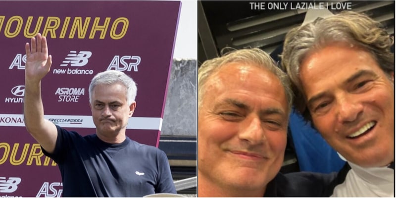 Mourinho e il selfie con Couto: “L’unico laziale che…”