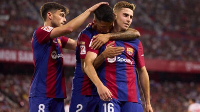Xavi saluta con una vittoria: Siviglia ko. Il Barça chiude a -10 dal Real