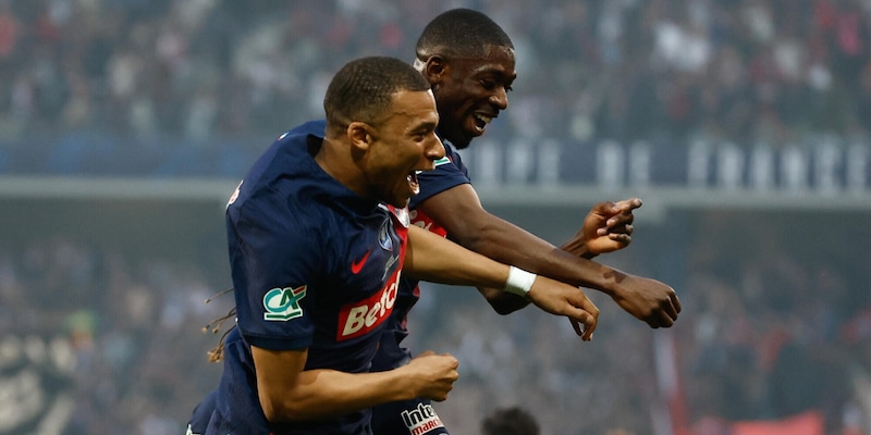 Coppa di Francia, Mbappé saluta il Psg con l’ultimo trofeo