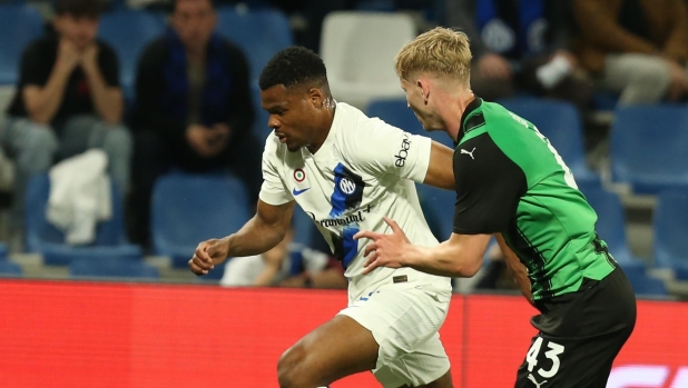 Sassuolo-Inter, le pagelle: l’assist d’oro di Doig è da 7, Dumfries sciagurato (4,5)