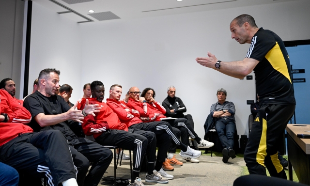 Del Piero in prima fila al corso da allenatore Uefa: per lui un docente speciale, Max Allegri