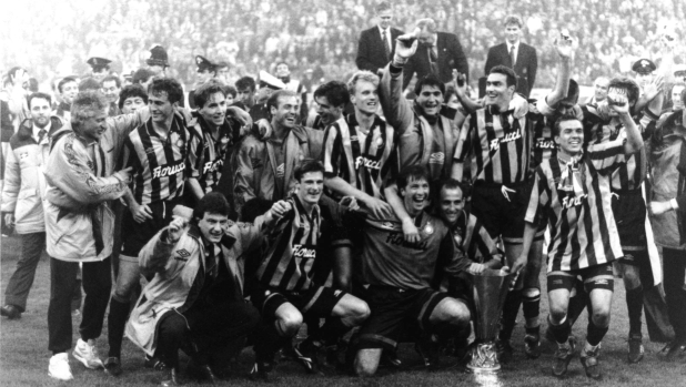 Trent’anni fa l’Inter più pazza di sempre: rischiava la B, ma vinse l’Uefa